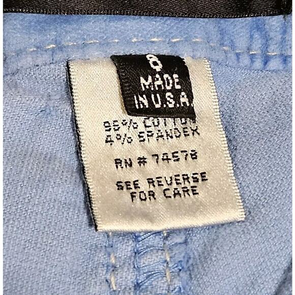 Cache Contour Collection Pants Blue Womens 8 Flare Leg - Picture 5 of 11